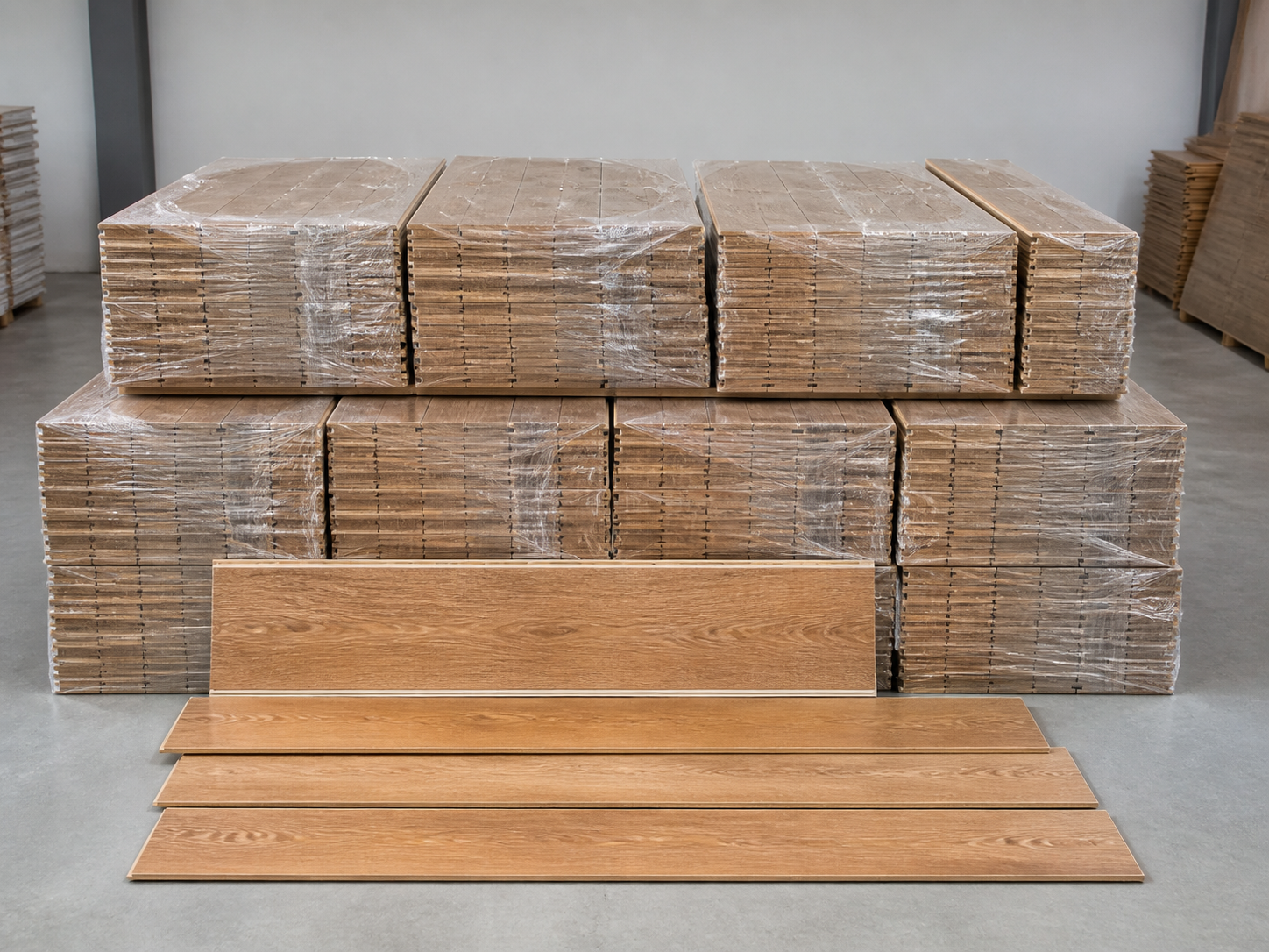 2. el laminat parke, 500 adet stok